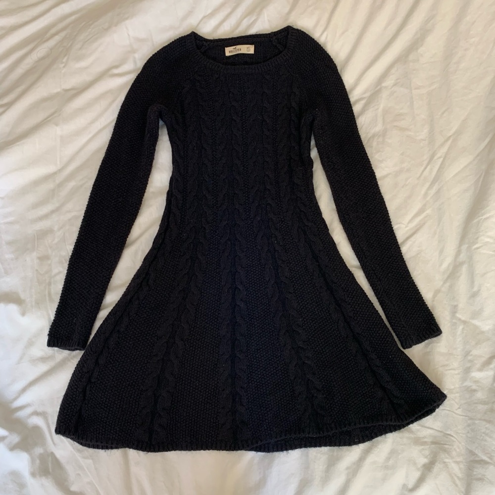 cozy knit sweater dress 🍂